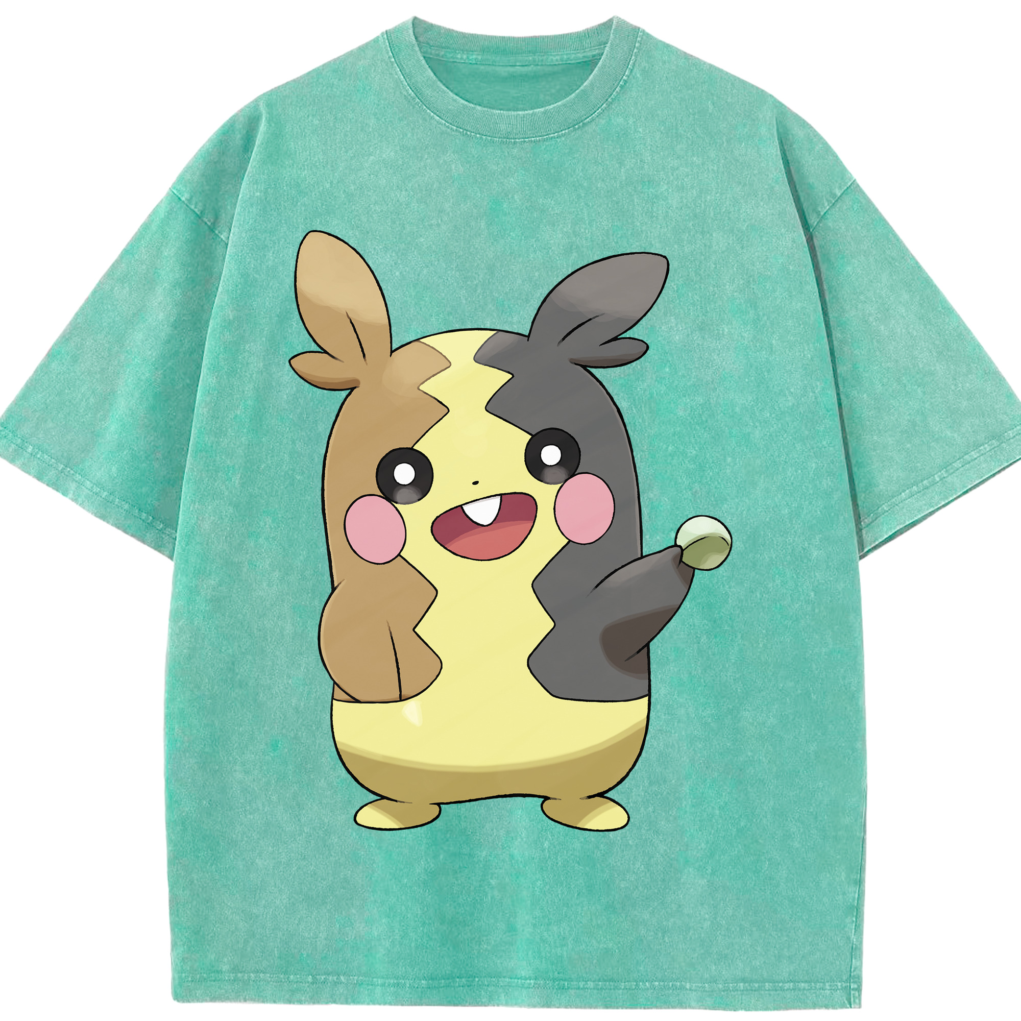 （画像用） ポケットモンスター Pokémon 綿100% ヴィンテージ風 半袖Tシャツ（フロントプリント）